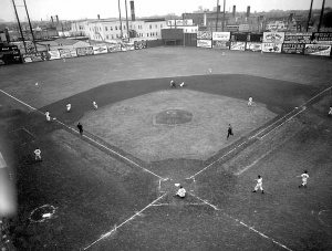 A panoramic look at Nicollet Park, 1954 A panoramic look at Nicollet Park, 1954